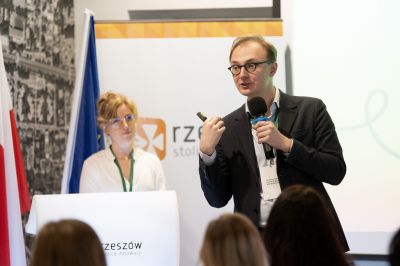 Inauguracja panelu przez Zespół Koordynujący. Fot. Tomasz Cierpisz